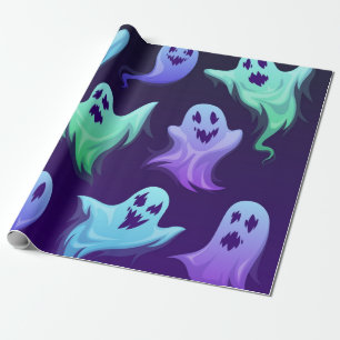 Papel De Presente padrão fantasma