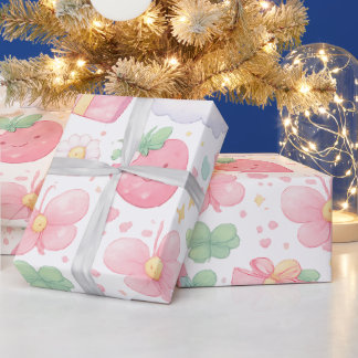 Papel De Presente Padrão fofo