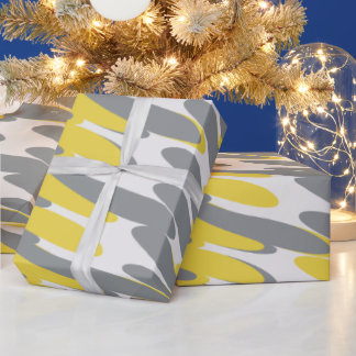 Papel De Presente Padrão Geométrico