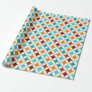 Papel De Presente padrão geométrico sem descontinuidades. na moda