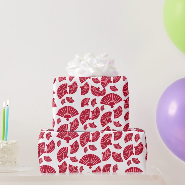 Papel De Presente Padrão Japonês (Presentes para festas)
