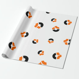 Papel De Presente Padrão legal de Sinal de Moedas de Criptomoeda Esc