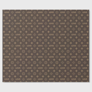 Papel De Presente Padrão Louis Vuitton