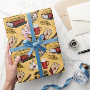Papel De Presente Padrão Magic do Assistente