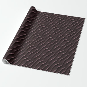 Papel De Presente Padrão Minimalista de Fundo Escuro das Linhas de O