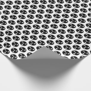 Papel De Presente Padrão mitsudomo tradicional japonês