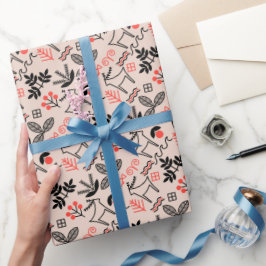 Papel De Presente Padrão nacional estilo ucraniano