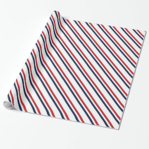 Papel De Presente Padrão patriótico