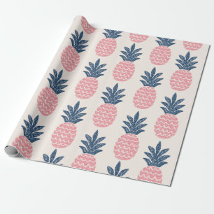 Papel De Presente Padrão perfeito de abacaxi divertido