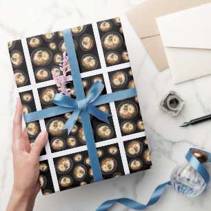 Papel De Presente Padrão Ramen