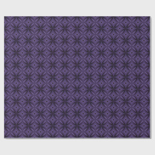 Papel De Presente Padrão Retro Cor-de-rosa Escuro