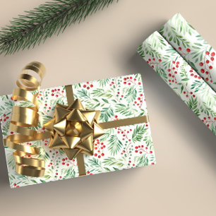 Papel De Presente Padrão sagrado de Natal
