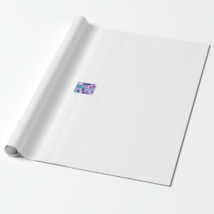 Papel De Presente Padrão sem costura, fundo com plantas tropicais,