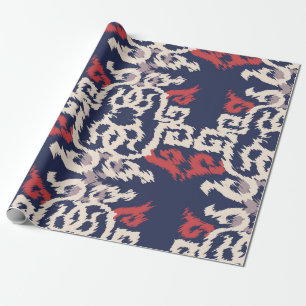Papel De Presente Padrão sem costura no estilo oriental abstrato, ár