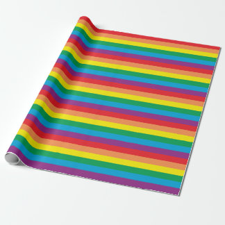 Papel De Presente Padrão Simplesmente Arco-Íris