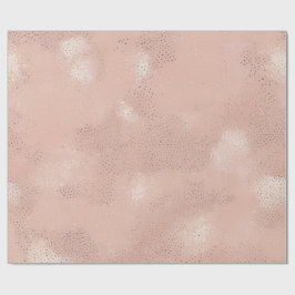 Papel De Presente Padrão Texturizado Rosa Suave