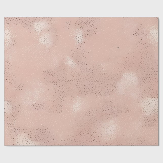Papel De Presente Padrão Texturizado Rosa Suave (Aberto)