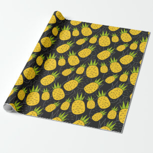Papel De Presente padrão uniforme de fruta Padrão da superfície