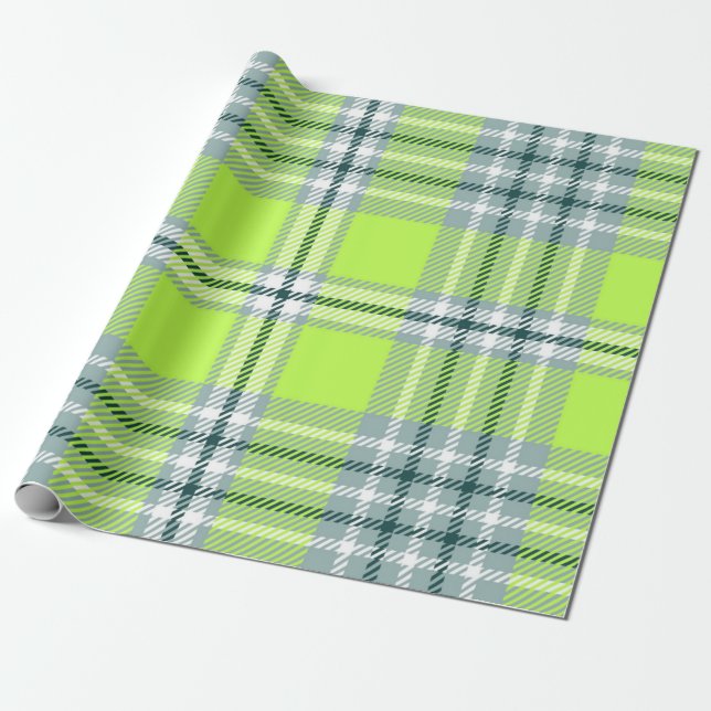 Papel De Presente Padrão verificado (Desenrolado)