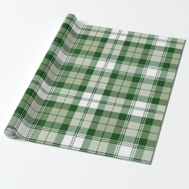 Papel De Presente Padrão verificado (Desenrolado)
