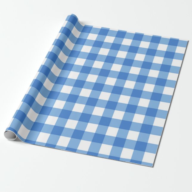 Papel De Presente Padrão verificado (Desenrolado)