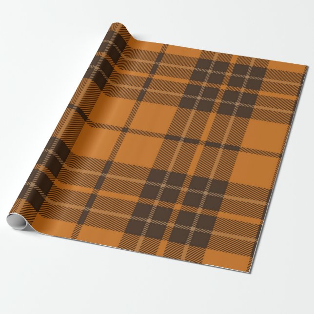 Papel De Presente Padrão verificado (Desenrolado)
