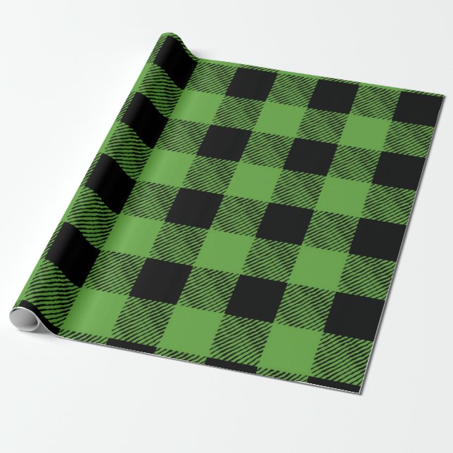 Papel De Presente Padrão verificado (Desenrolado)