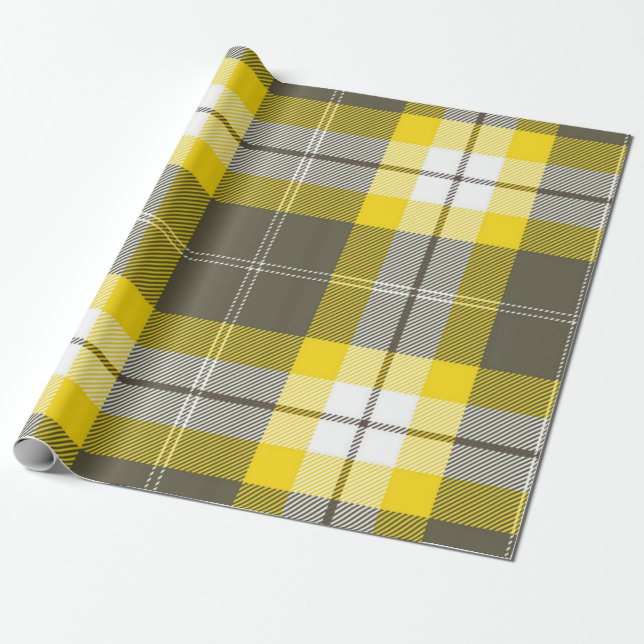 Papel De Presente Padrão verificado (Desenrolado)