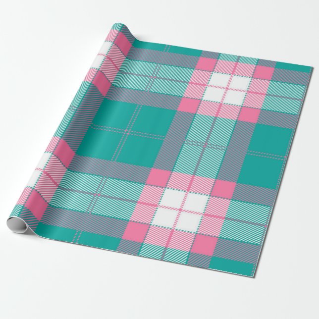 Papel De Presente Padrão verificado (Desenrolado)