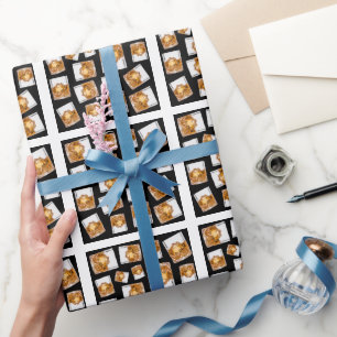 Papel De Presente Padrão Whiskey