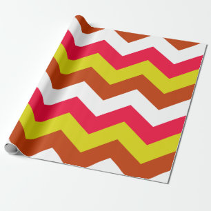 PAPEL DE PRESENTE PADRÃO ZIGZAG.