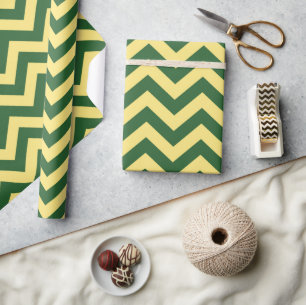Papel De Presente Padrão Zigzag 6