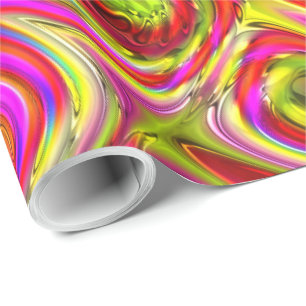 Papel De Presente Padrões abstrato 32A