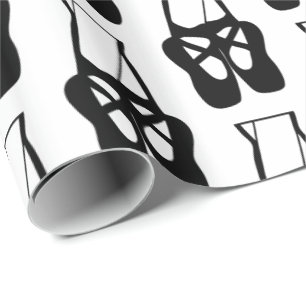 Papel De Presente Padrões das Pernas e das Pernas dos Dançarinos d