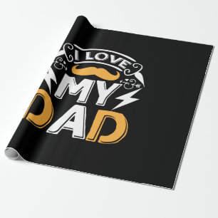 Papel De Presente Pai de presentes   Eu Amo O Meu Pai