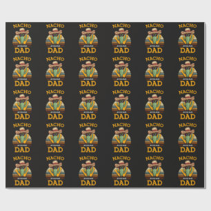 Papel De Presente Pai Não Médio Nacho Engraçado