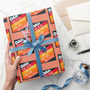 Papel De Presente Pai O Homem, O Mito, A Má Influência