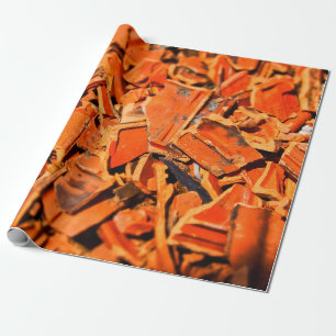 Papel De Presente Painéis de telhados de tijolos azulejos