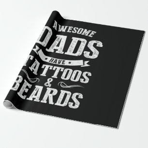 Papel De Presente pais Incríveis dias de os pais Têm Tatuagens