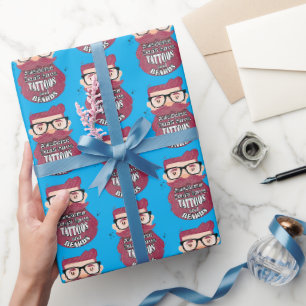 Papel De Presente Pais incríveis têm tatuagens e barbas