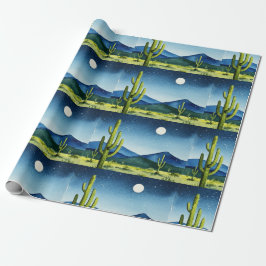 Papel De Presente Paisagem desértica