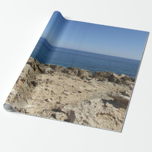 Papel De Presente Paisagem Mediterrânica das Ilhas Gregas