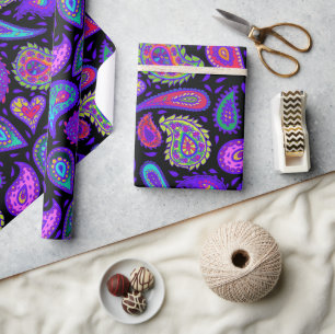Papel De Presente Paisley Perfection Bonito