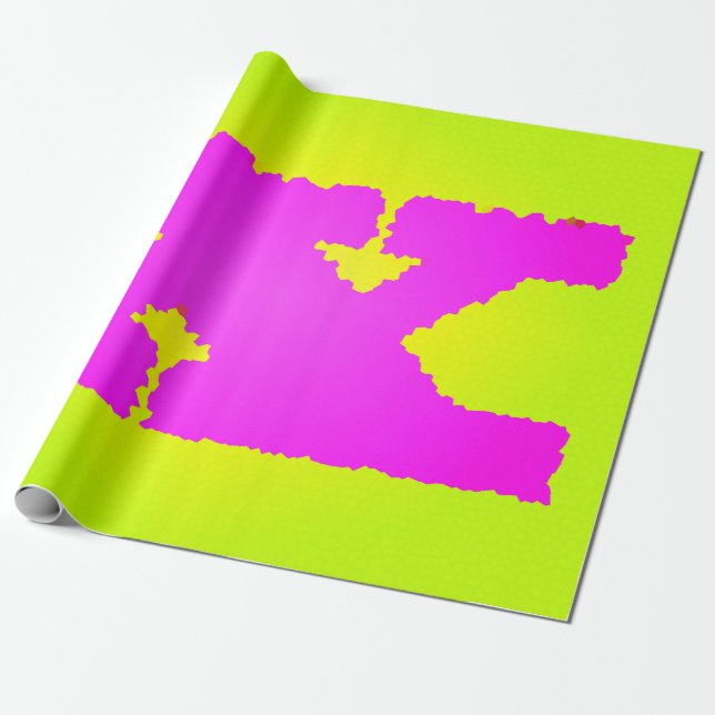 Papel De Presente Palavras (Desenrolado)