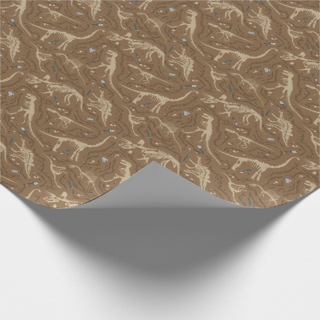 Papel De Presente Paleontologia (Ponta)