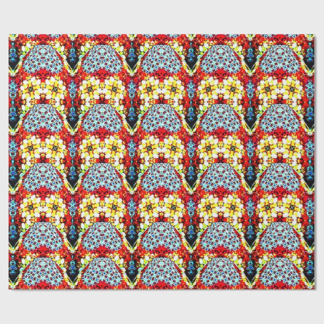 Papel De Presente paletas multicoloridas (Aberto)