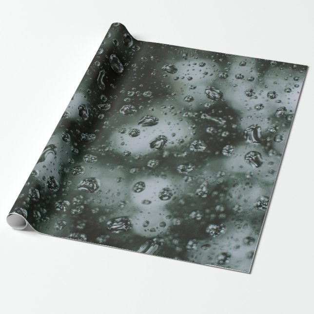 Papel De Presente Palha de água em vidro (Desenrolado)