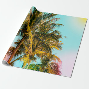 Papel De Presente Palmeira - imagens de estilo de efeito de vinheta 