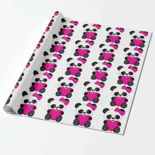 Papel De Presente Panda