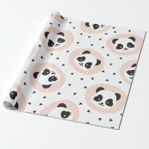 Papel De Presente Panda